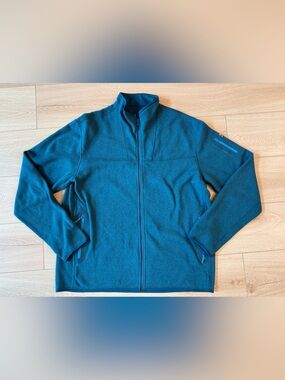 Arcteryx Covert Cardigan Mens xxLarge Blue Heathered Fleece